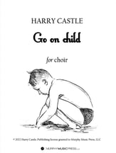 Go on child SSATBB choral sheet music cover